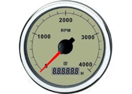 Vetus Toerenteller-urenteller creme 4000 toeren