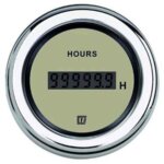 Vetus urenteller 12/24v creme wijzerplaat nieuwe lijn