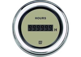 Vetus urenteller 12/24v creme wijzerplaat nieuwe lijn