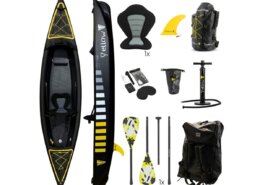 Opblaasbare kajak voor 1 pers.