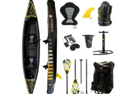 Opblaasbare kajak voor 2 personen