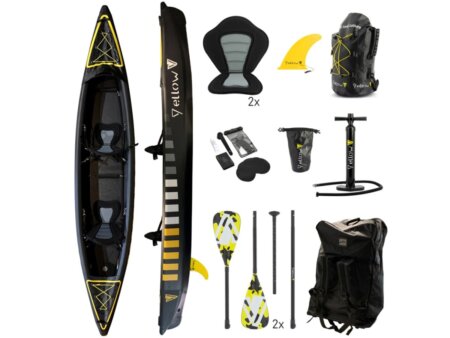 Opblaasbare kajak voor 2 personen