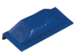 Steigerfender recht 60 x 250 mm, Blauw