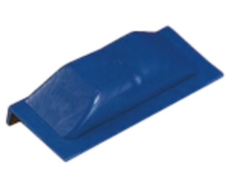 Steigerfender recht 60 x 250 mm, Blauw