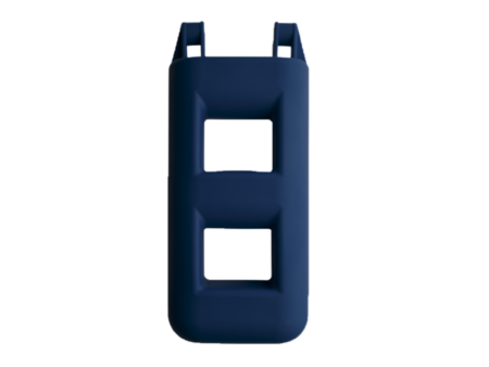 Trapfender 2 treden 25x12x55 cm donkerblauw