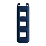 Trapfender 3 treden 25x12x75 cm navy