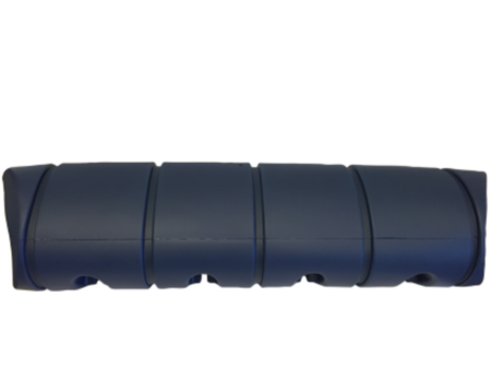 Steigerfender hoek 100x19x19 cm, navy