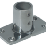 Railingsteun RVS 316 90 graden railing 22,25 mm