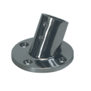 Railingsteun RVS 316 60 graden railing 25,4 mm