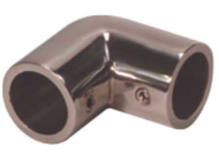 Kniestuk 90 graden RVS316 buis 22,25 mm