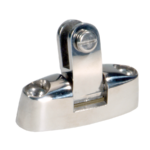 Voet scharnierend RVS 316