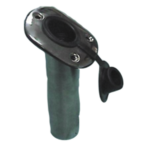 RVS hengelhouder met afdekkap