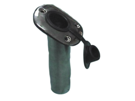 RVS hengelhouder met afdekkap