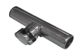 RVS hengelhouder voor railing montage