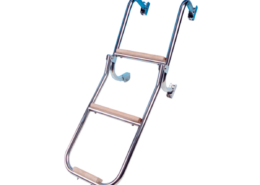 Zwemtrap met 3 houten treden