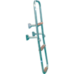 Zwemtrap met 3 houten treden