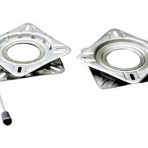 RVS draaiplateau met lock