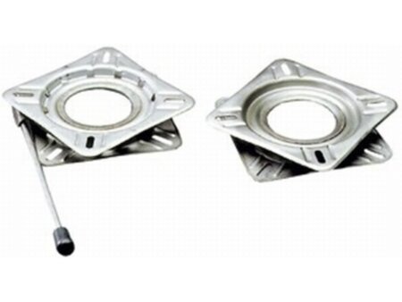 RVS draaiplateau met lock