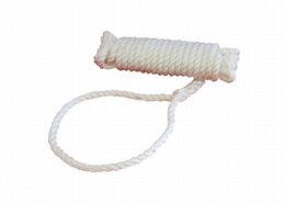 Landvast 8 mm - 6 meter wit