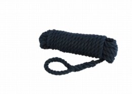 Fenderlijn polypropyleen 10 mm - 2,5 meter navy (2 stuks)