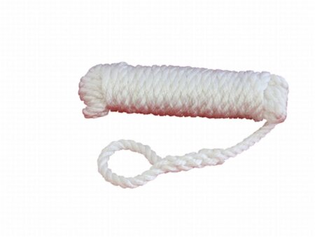 Fenderlijn polypropyleen 10 mm - 2,5 meter wit (2 stuks)
