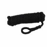 Fenderlijn polypropyleen 12 mm - 2,5 meter zwart (2 stuks)