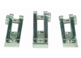 Buiskap dekbeslag RVS 316 recht 22 x 51 mm