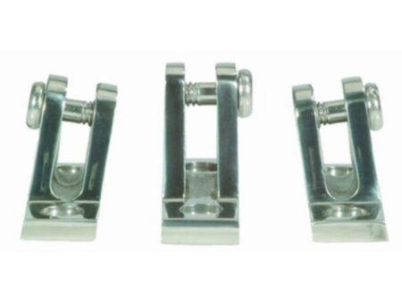 Buiskap dekbeslag RVS 316 recht 22 x 51 mm