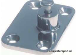 Buiskap zijmontage RVS 316 extra zwaar 71 x 49 mm