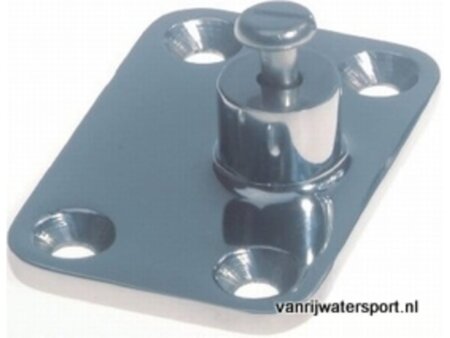 Buiskap zijmontage RVS 316 extra zwaar 71 x 49 mm