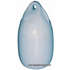 Fender druppel 18 x 36 cm, wit