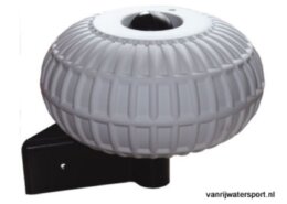 Dock wheel 30 x 15 cm met beugel, wit