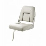 Stuurstoel Vetus, wit kunstleer