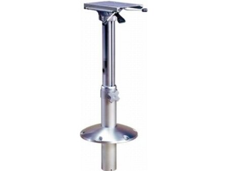 Verstelbare tafelpoot 355 - 675 met slede