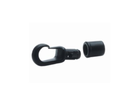 Elastiek haakje 5 mm