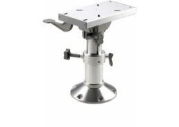 Stoelpoot verstelbaar 300-400 mm met slede