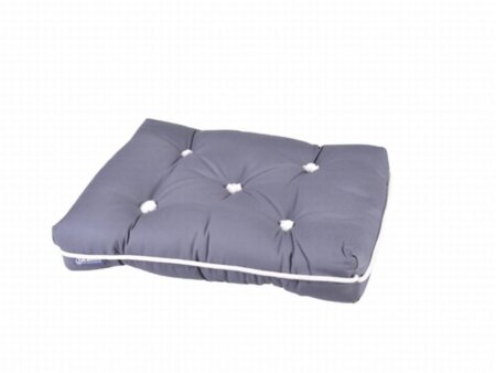 Kapokkussen antraciet enkel 35x46x13 cm