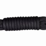 Landvast 16-voudig 100% polyester 16 mm - 15 meter zwart