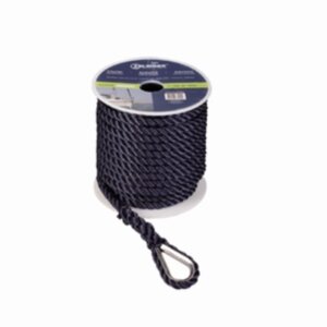 Ankerlijn polyester 12 mm - 30 meter navy