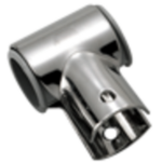 T-stuk open voor buis 22,25 mm