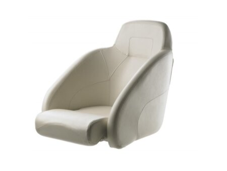 Stuurstoel flip-up Queen grijswit (ral9002)