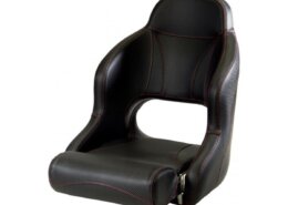 Stuurstoel Pilot met flip-up kleur zwart