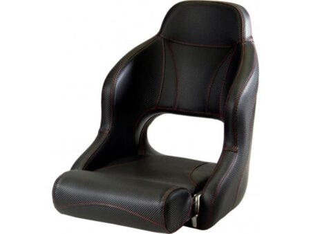 Stuurstoel Pilot met flip-up kleur zwart