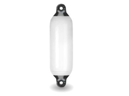 Fender(827) Ø20 x 76,5 cm, wit