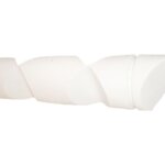 Steigerfender hoek 100x19x19 cm, Wit