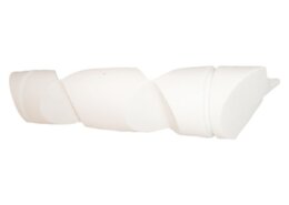 Steigerfender hoek 100x19x19 cm, Wit