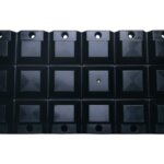 Multifender 60 x 30 x 8 cm, zwart