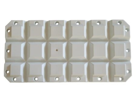 Multifender 60 x 30 x 8 cm, wit