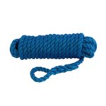 Fenderlijn polypropyleen 12 mm - 2,5 meter blauw (2 stuks)