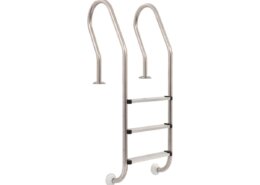Zwembadladder 3 Treden Roestvrij Staal 304; 120 cm